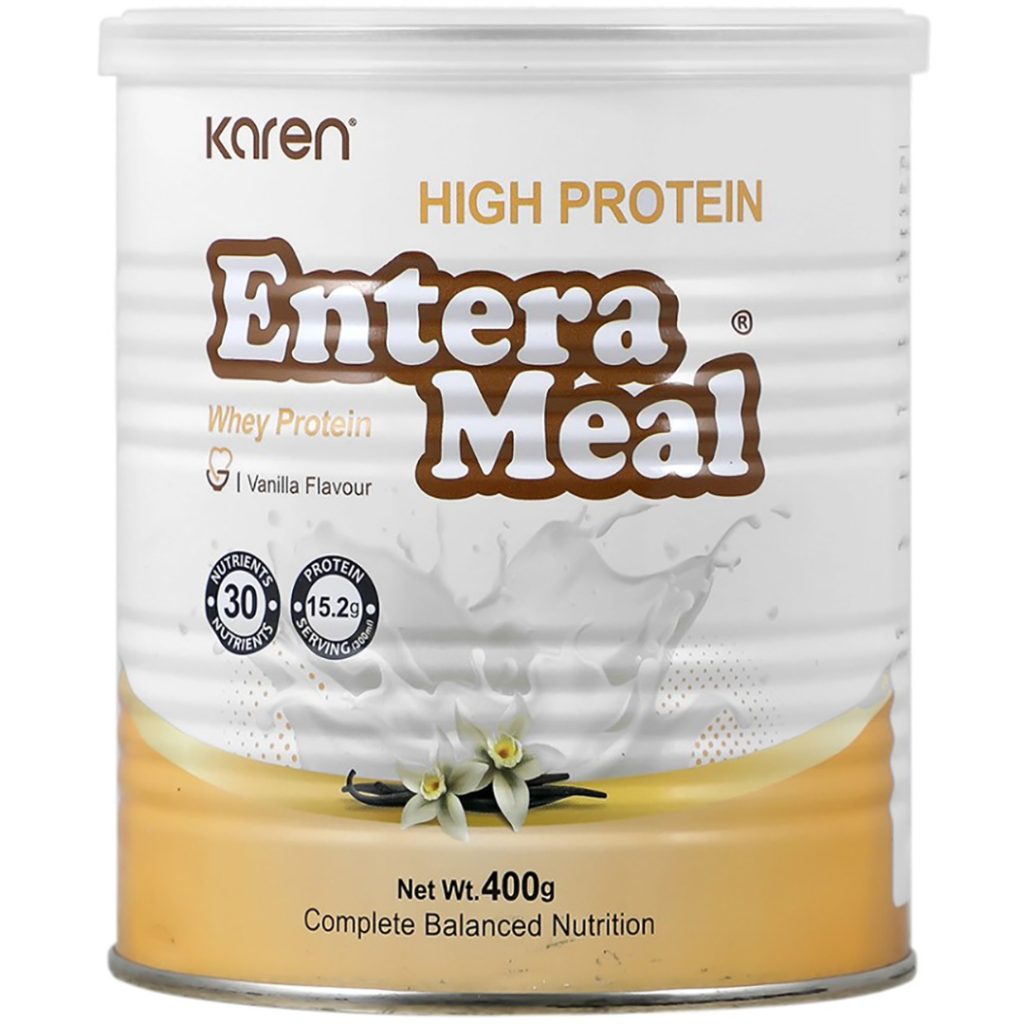 پودر خوراکی انترامیل با پروتئین بالا با طعم وانیل کارن