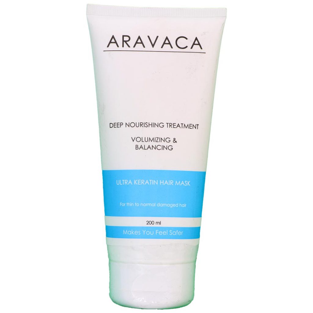 ماسك موی تقویت كننده حاوی كراتین آراواکا