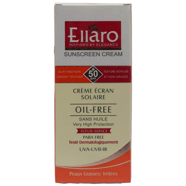 فلوئید ضد آفتاب مناسب پوست چرب بژ طبیعی SPF50 الارو