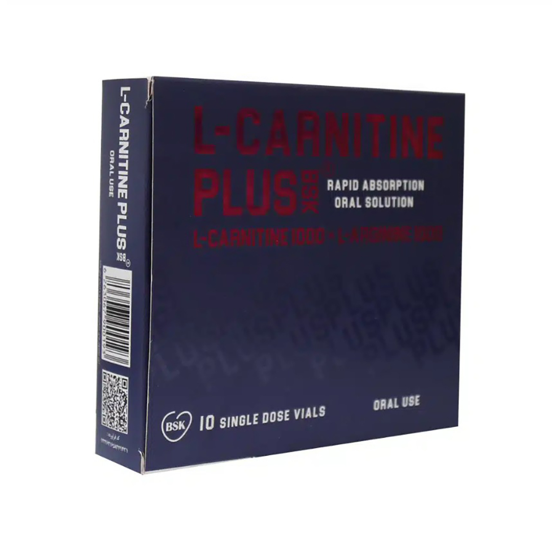 16046-00-1.jpg ویال خوراکی ال کارنیتین پلاس 1000 میکروگرم بی اس کی