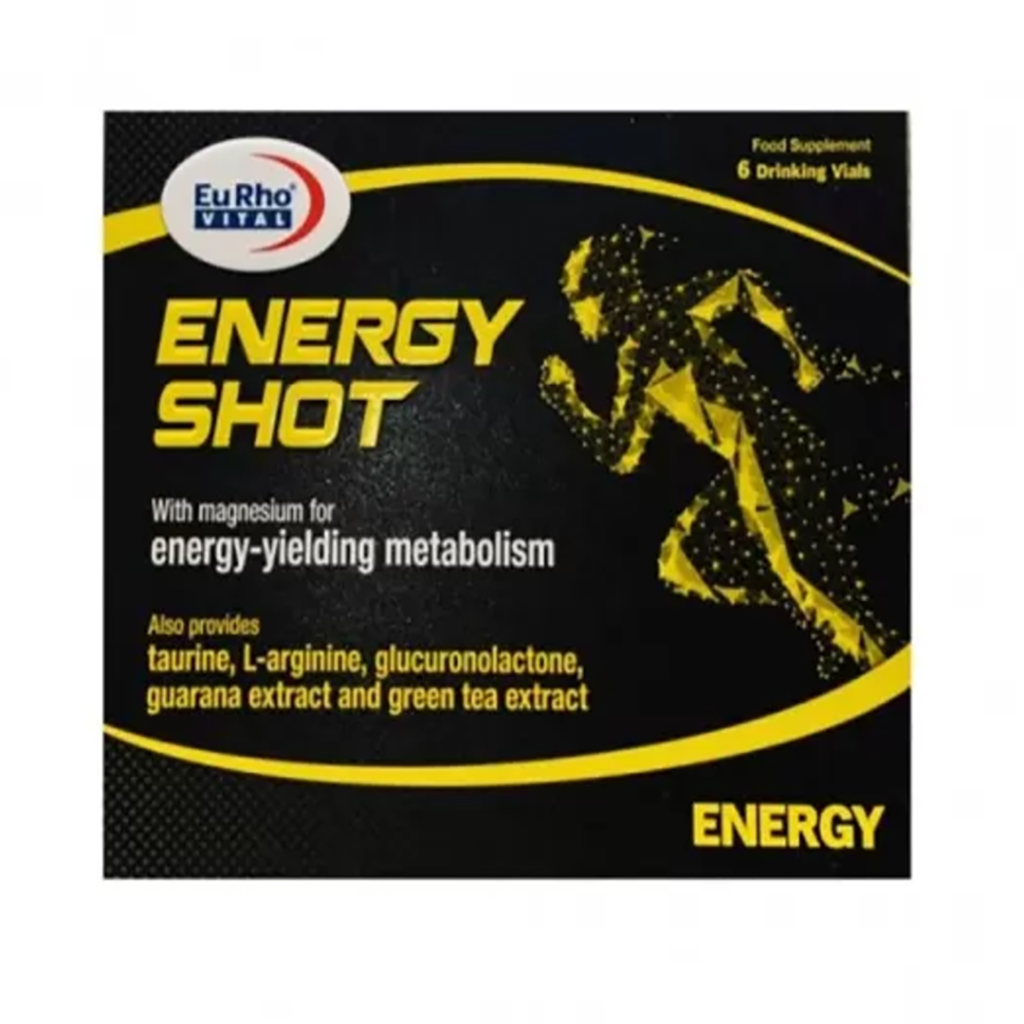 ویال خوراکی انرژی شات یوروویتال