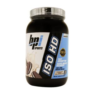 پودر پروتئین ایزو اچ دی با طعم بیسکویت کرمی بی پی آی