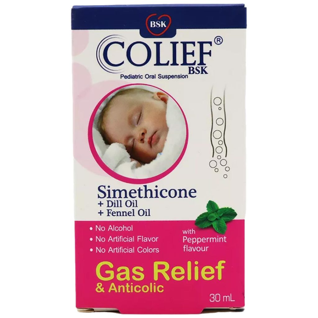 قطره خوراکی کولیف با طعم نعناع بی اس کی