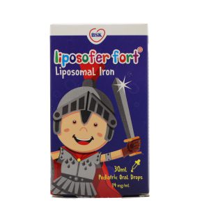 قطره خوراکی لیپوزوفر فورت با طعم تافی بی اس کی