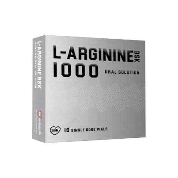 ویال خوراکی ال آرژینین بی اس کی 1000 میلی گرم