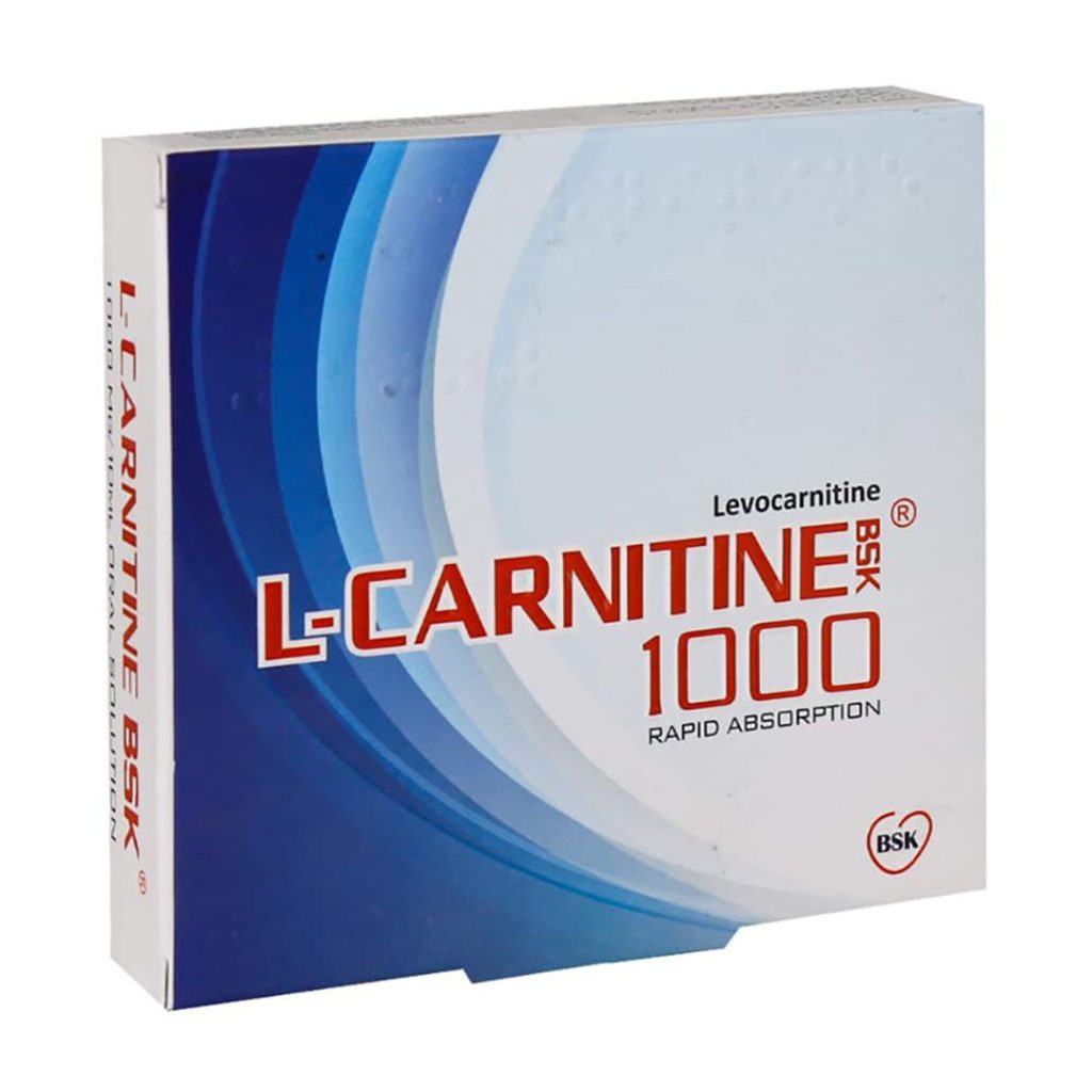 محلول خوراکی ال کارنیتین 1000 میلی گرم بی اس کی 