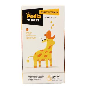 قطره خوراکی مولتی ویتامین با طعم پرتقال پدیابست