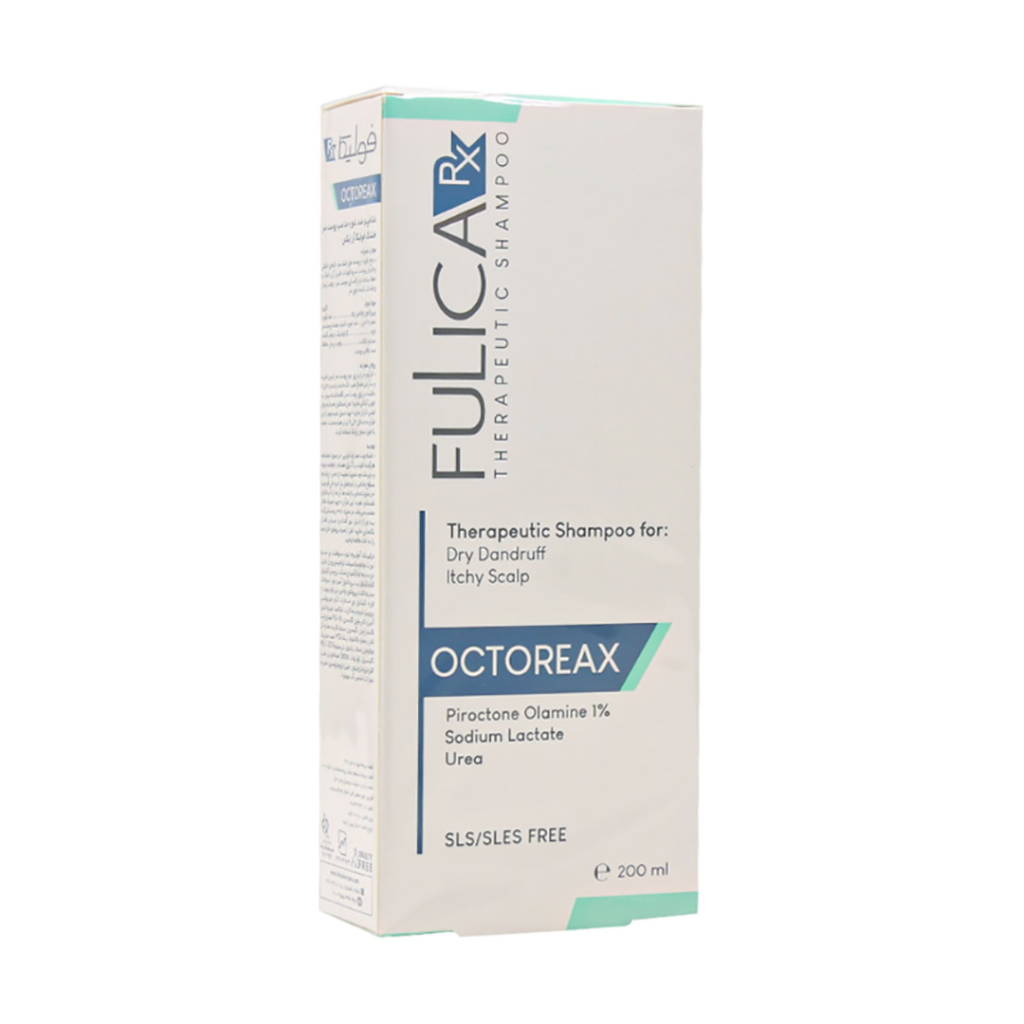 شامپو ضد شوره مخصوص شوره و پوست سر خشک اوکتورکس فولیکا آر ایکس