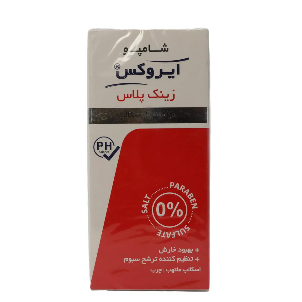 شامپو زینک پلاس مراقبت از اسکالپ ایروکس