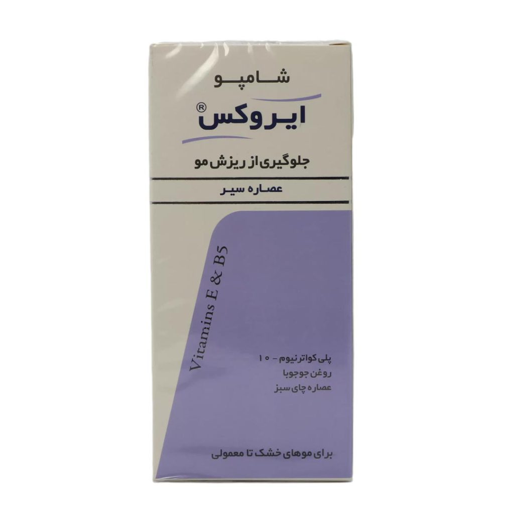 شامپو ضد ریزش سیر مناسب موهای خشک تا معمولی ایروکس
