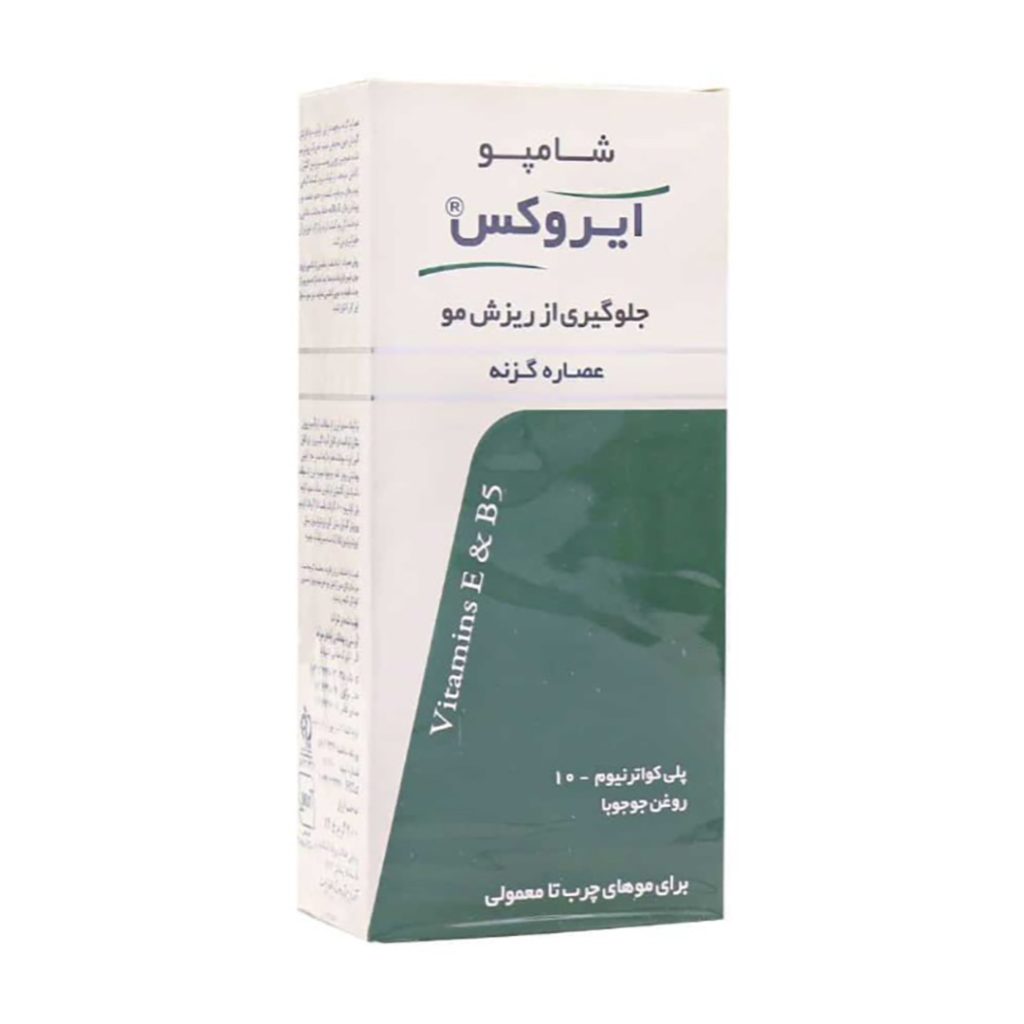 شامپو ضد ریزش گزنه مناسب موهای چرب تا معمولی ایروکس