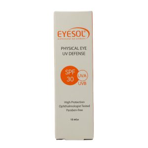 کرم ضد آفتاب دور چشم بی رنگ SPF30 آیسول