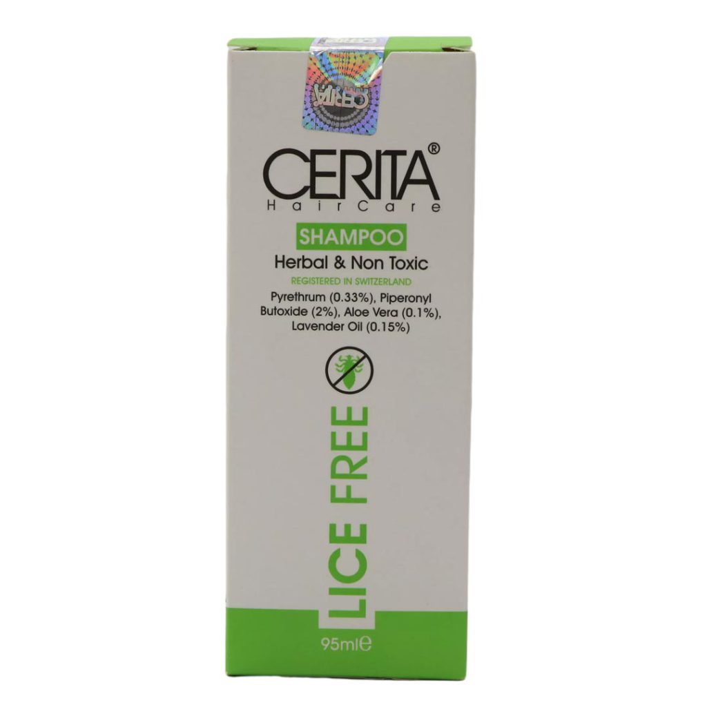 شامپو ضد شپش انواع مو سریتا