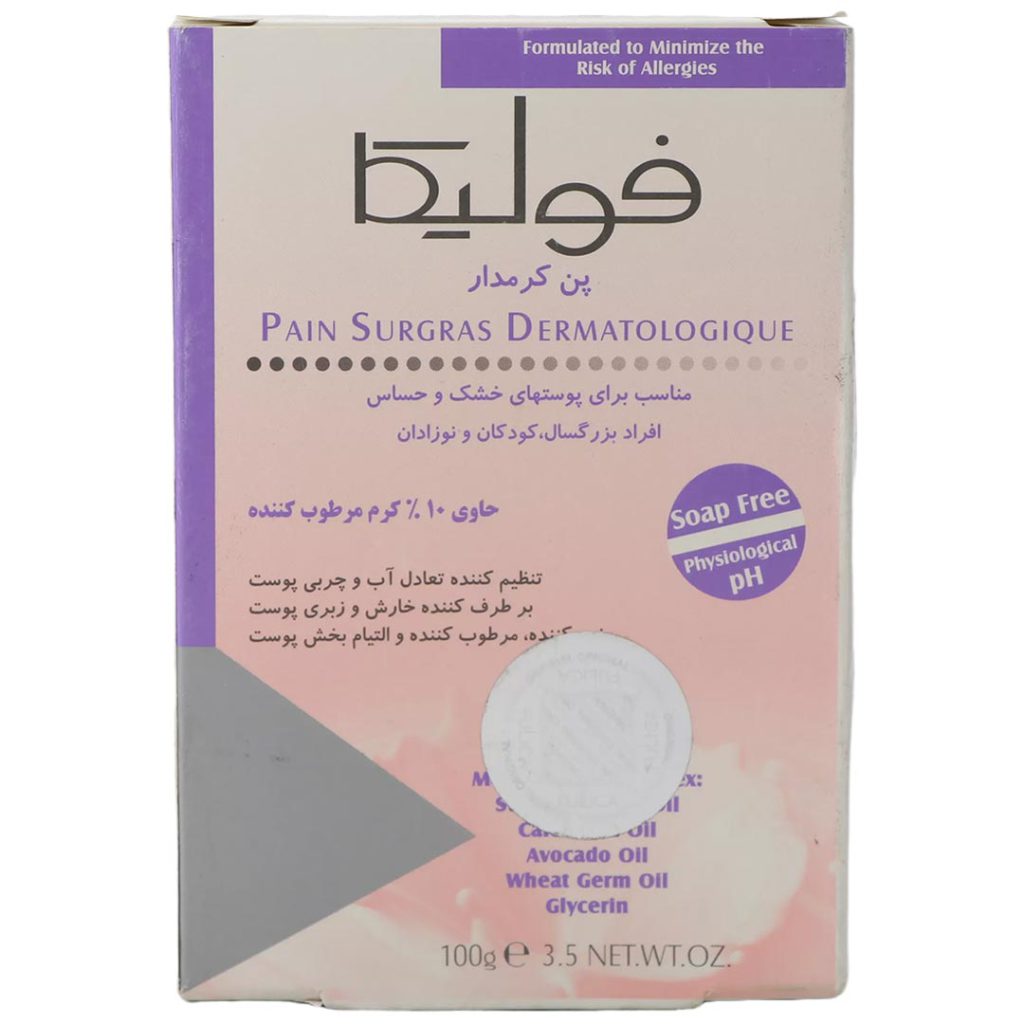 پن کرمدار حاوی 10% کرم مرطوب کننده پوست های خشک و حساس فولیکا