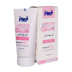 ژل بهداشتی بانوان حاوی گلیسیرین صورتی فیروز