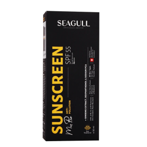 کرم ضد آفتاب آقایان فاقد چربی SPF55 انواع پوست سی گل