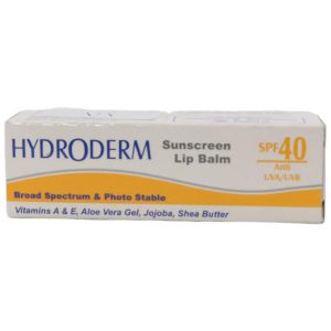 بالم لب ضد آفتاب SPF40 هیدرودرم