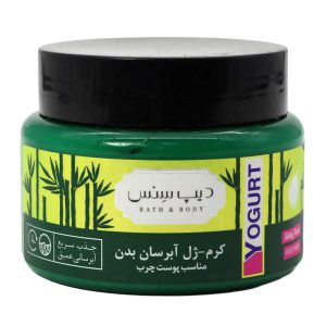 ژل کرم آبرسان بدن بامبو پوست های چرب دیپ سنس