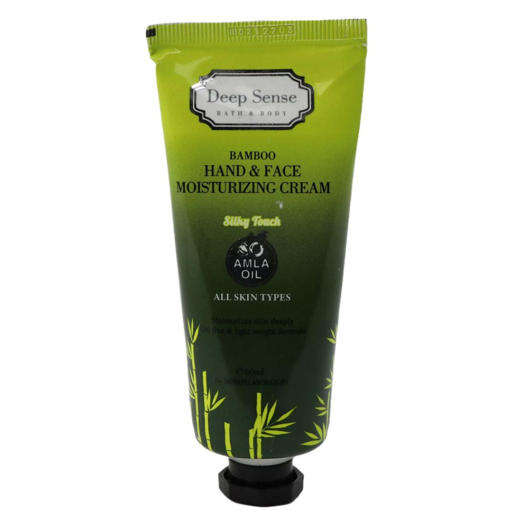 کرم مرطوب کننده دست و صورت بامبو دیپ سنس