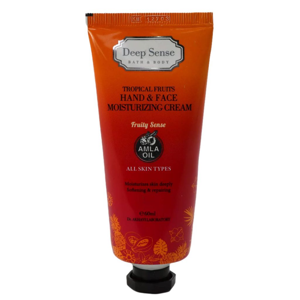 کرم مرطوب کننده دست و صورت تروپیکال دیپ سنس