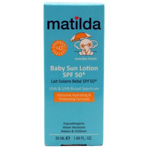 لوسیون ضد آفتاب SPF50 کودک ماتیلدا