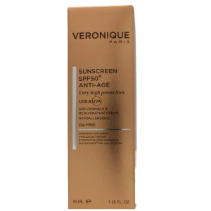 کرم ضد آفتاب فاقد چربی SPF50 بهبود دهنده چروک ورونیک