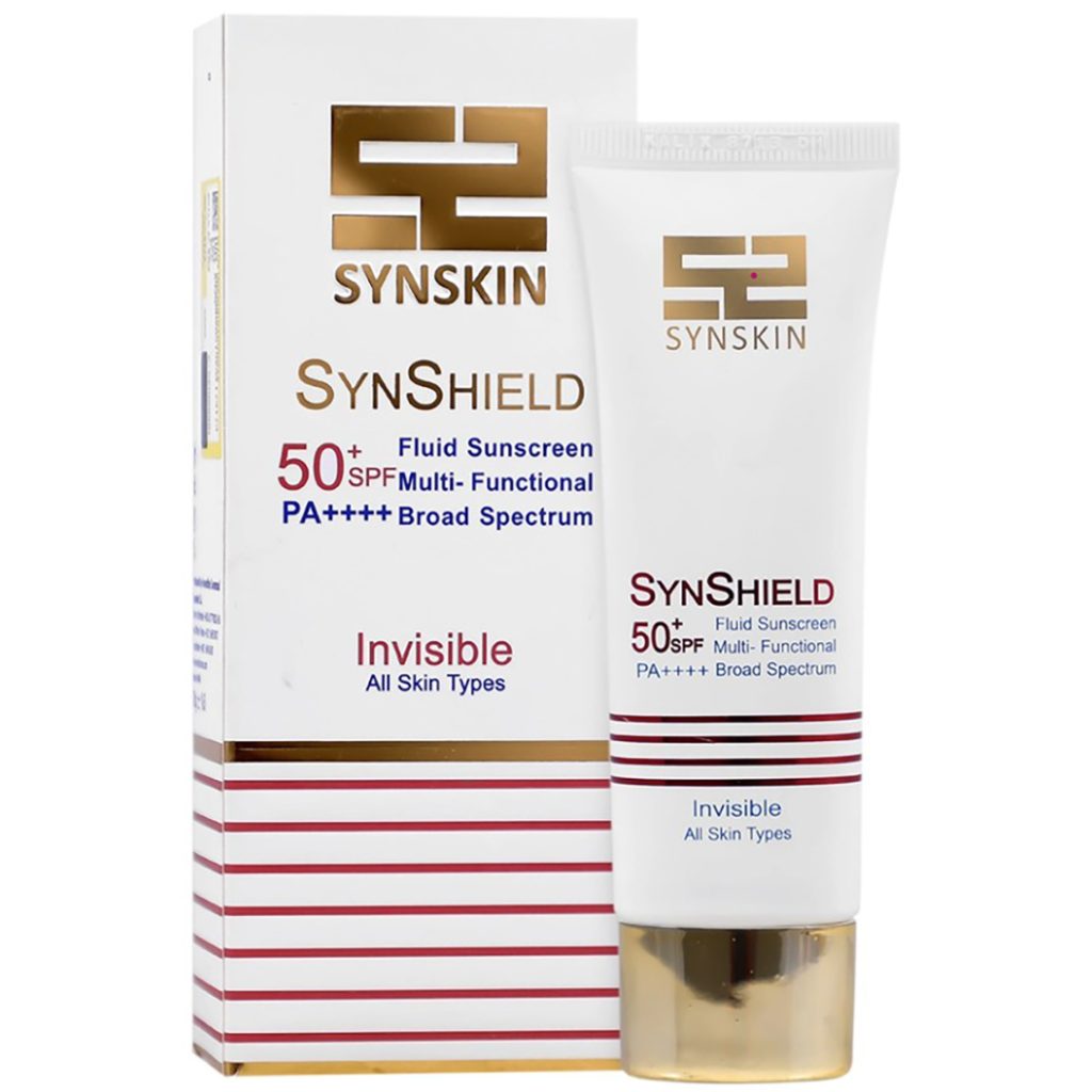 فلوئید ضد آفتاب ساین شیلد بی رنگ SPF50 ساین اسکین