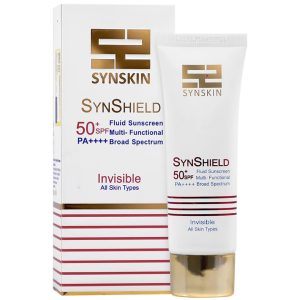 فلوئید ضد آفتاب ساین شیلد بی رنگ SPF50 ساین اسکین