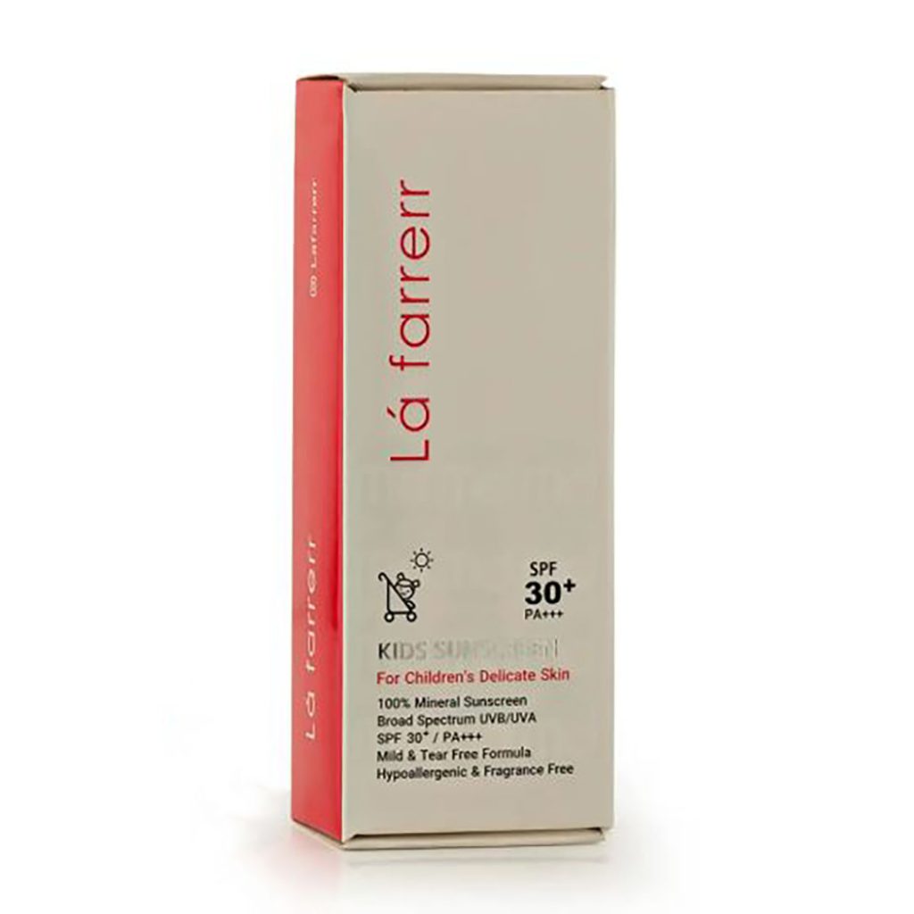کرم ضدآفتاب کودکان SPF30 لافارر