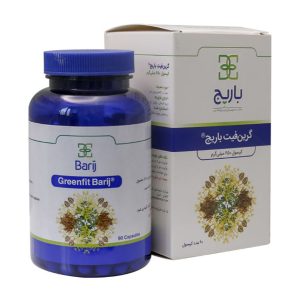 کپسول گرین فیت باریج اسانس 650 میلی گرم