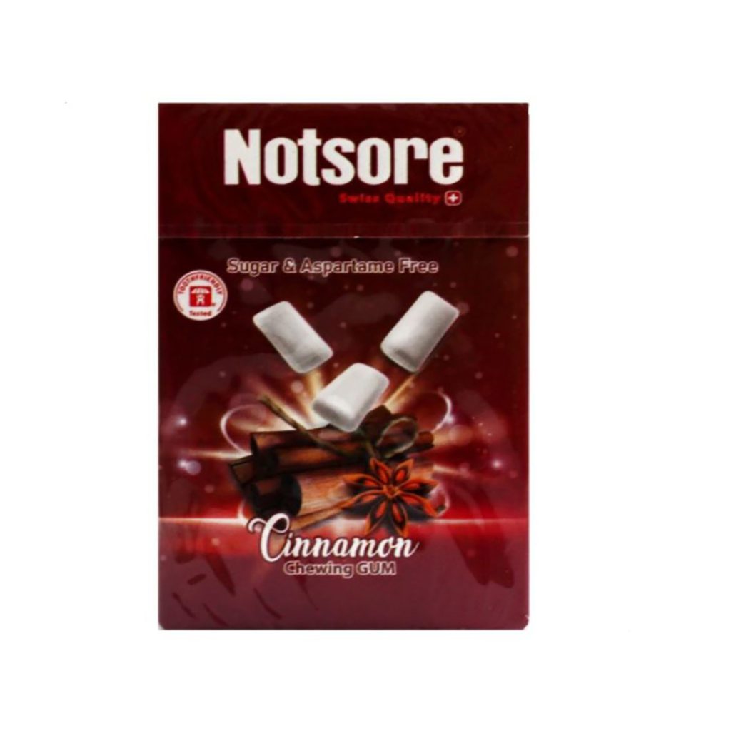 آدامس پاکتی بدون قند با طعم دارچین ناتسور ویتافارمد