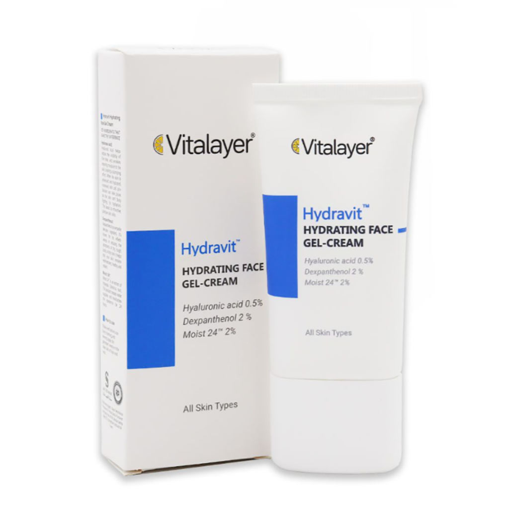 کرم ژل آبرسان صورت هیدراویت ویتالیر