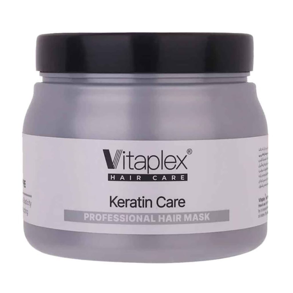 ماسک مو مناسب موهای کراتین شده فاقد سولفات ویتاپلکس