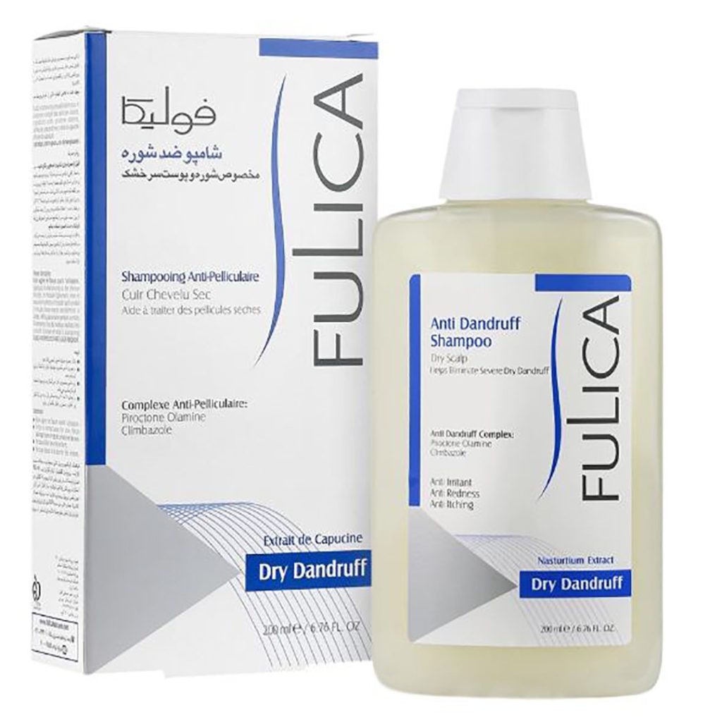 شامپو ضد شوره مخصوص شوره و پوست سر خشك فولیکا