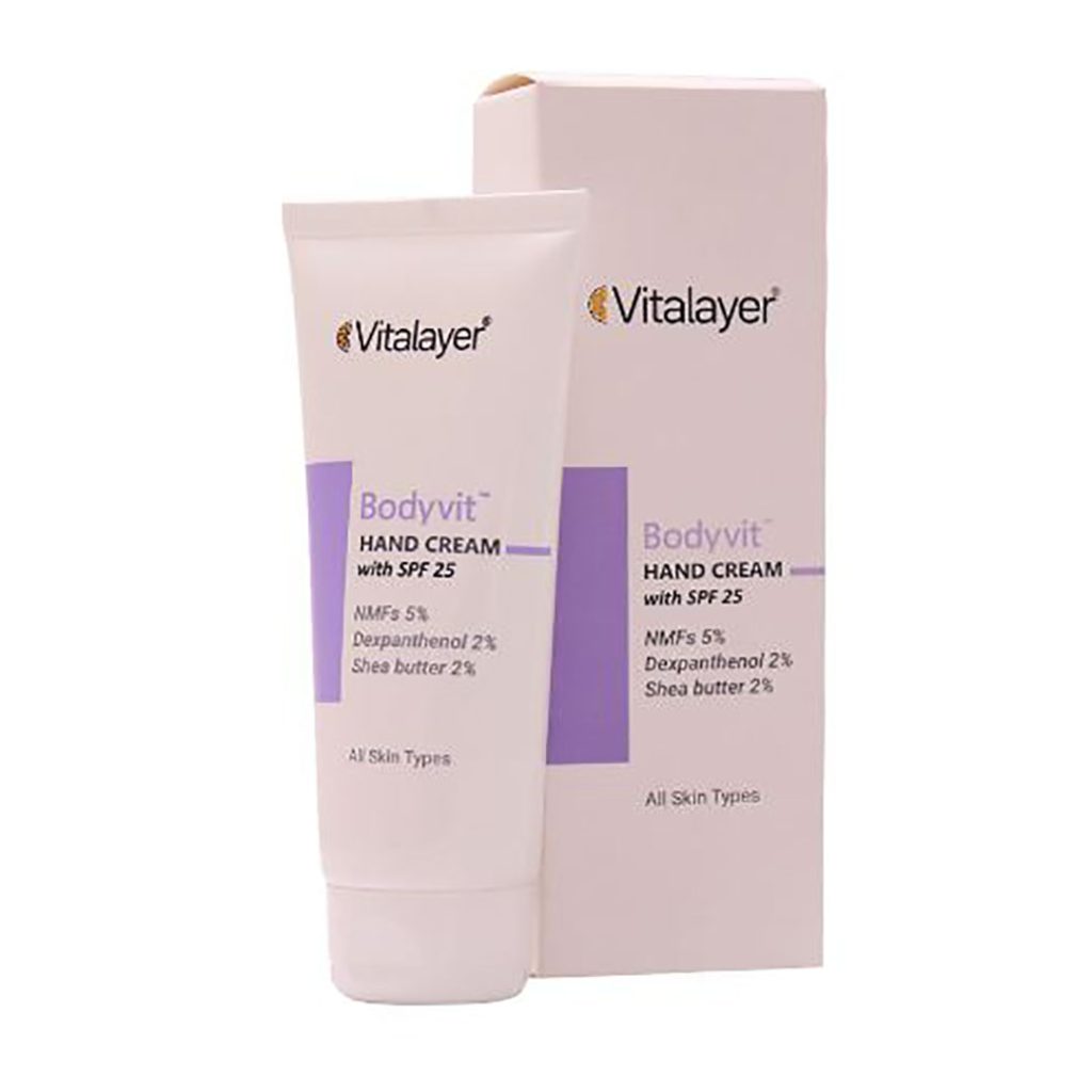 کرم مرطوب کننده دست SPF25 ویتالیر