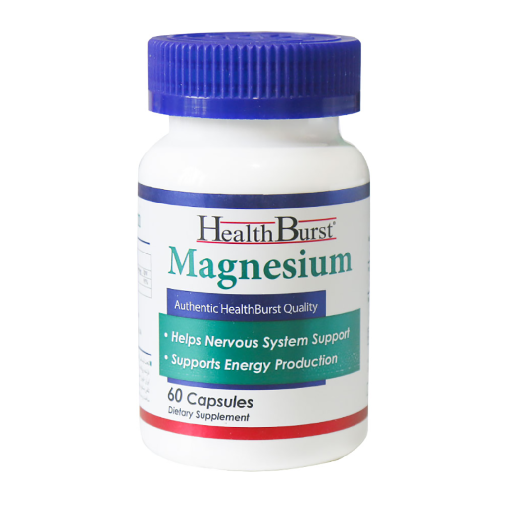 کپسول منیزیم 400 میلی گرم هلث برست