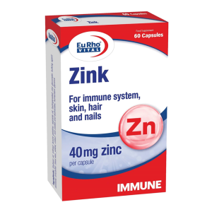 کپسول زینک 40 میلی گرم یوروویتال