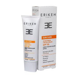 کرم ضد آفتاب پوست های خشک و نرمال بژ طلایی SPF50 اریکه