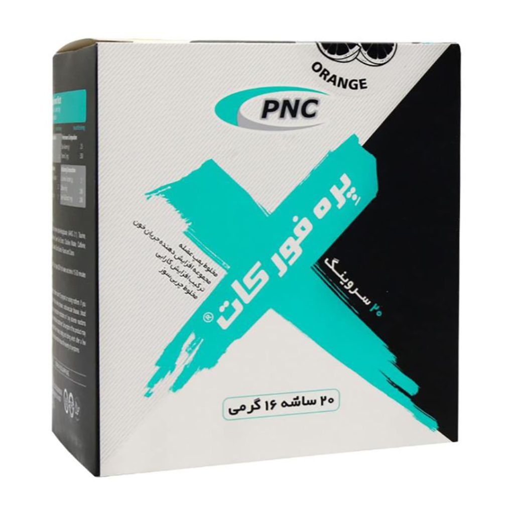 ساشه پره فور کات با طعم آلبالو 16 گرمی پی ان سی کارن 20 عددی