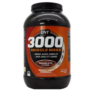 پودر گینر ماسل مس 3000 با طعم شکلات کیو ان تی