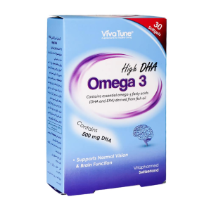 کپسول ژلاتینی امگا 3 دی اچ ای بالا ویواتیون