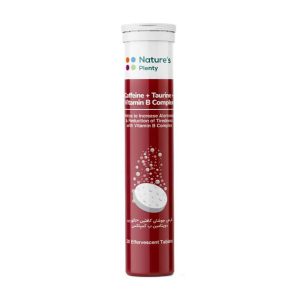 قرص جوشان کافئین و تائورین و ویتامین ب کمپلکس با طعم کولا نیچرز پلنتی