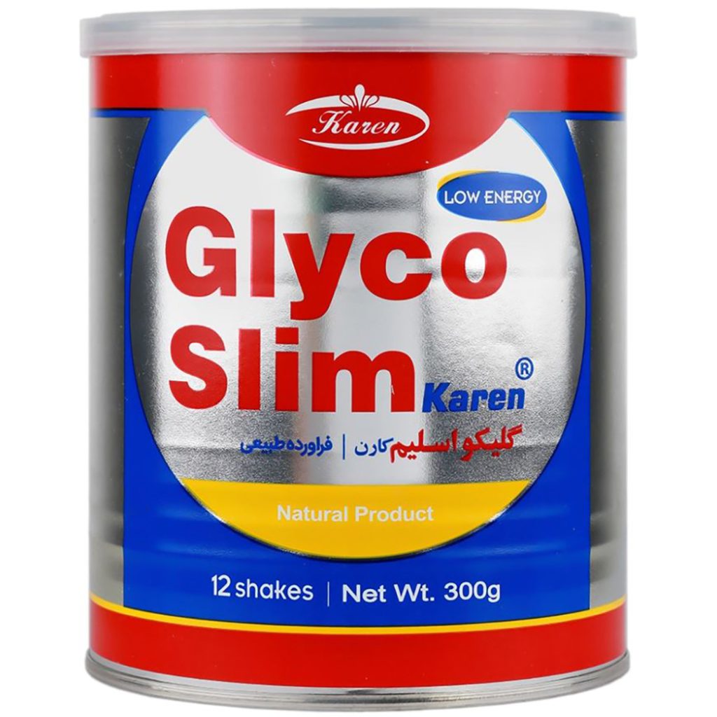 پودر گلیکو اسلیم شکلاتی کارن