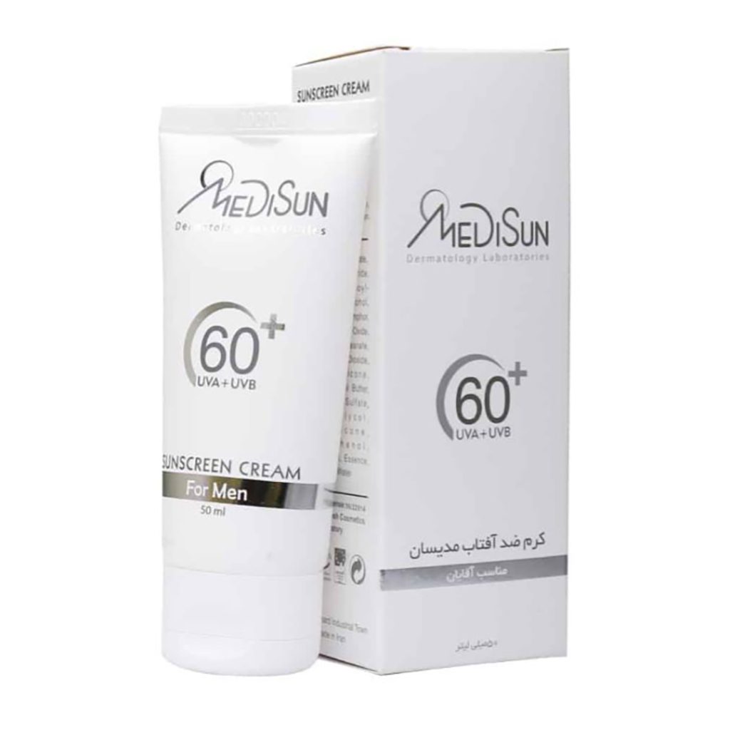 کرم ضد آفتاب SPF60 مناسب آقایان مدیسان