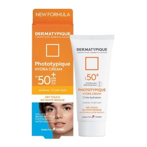 کرم ضد آفتاب بی رنگ پوست خشک SPF50 فتوتیپیک درماتیپیک
