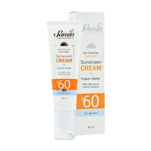 کرم ضد آفتاب فیوژن واتر پوست چرب SPF60 ثمین