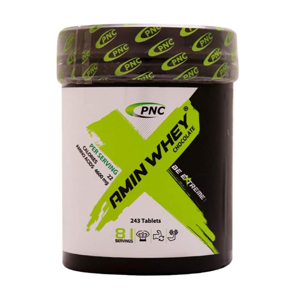 قرص آمینو وی 4600 میلی گرم با طعم شکلات پی ان سی کارن