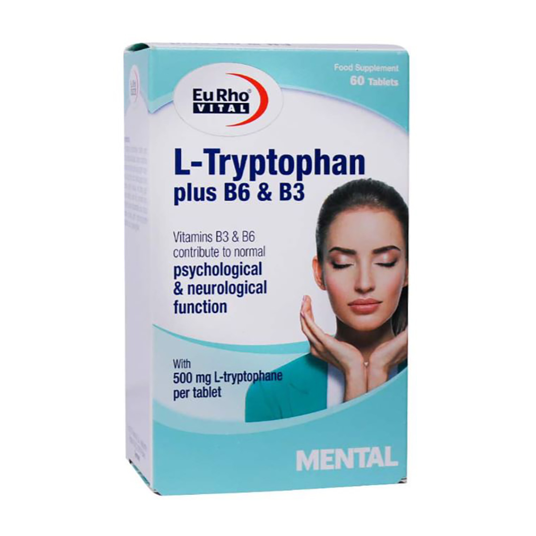 17291-00.jpg قرص ال تریپتوفان پلاس B6 و B3 یوروویتال