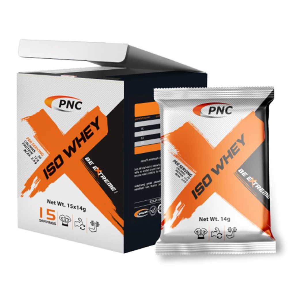 ساشه ایزو وی با طعم موز 14 گرم پی ان سی کارن