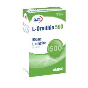 کپسول ال-اورنیتین 500 میلی گرم یوروویتال